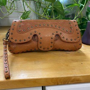 Kooba leather clutch (pristine condition)